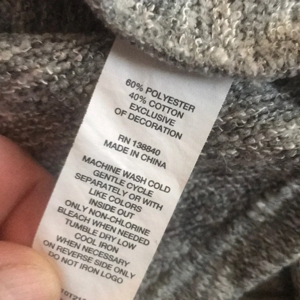 Kidpik girls‎ “wild” gray sweater size 12